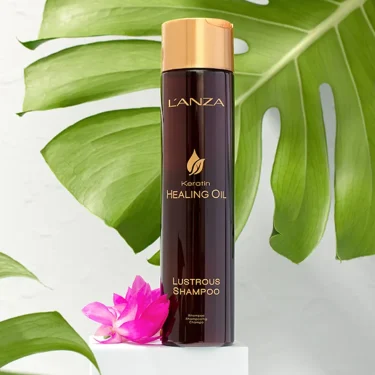 L'anza Keratin Oil Lustrous Shampoo